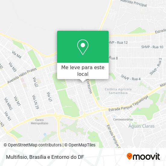 Multifisio mapa