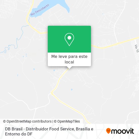 DB Brasil - Distribuidor Food Service mapa