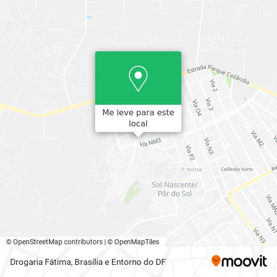 Drogaria Fátima mapa