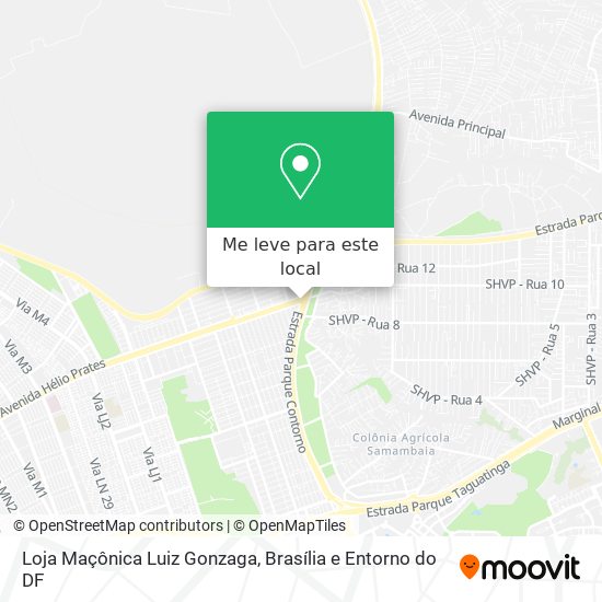 Loja Maçônica Luiz Gonzaga mapa