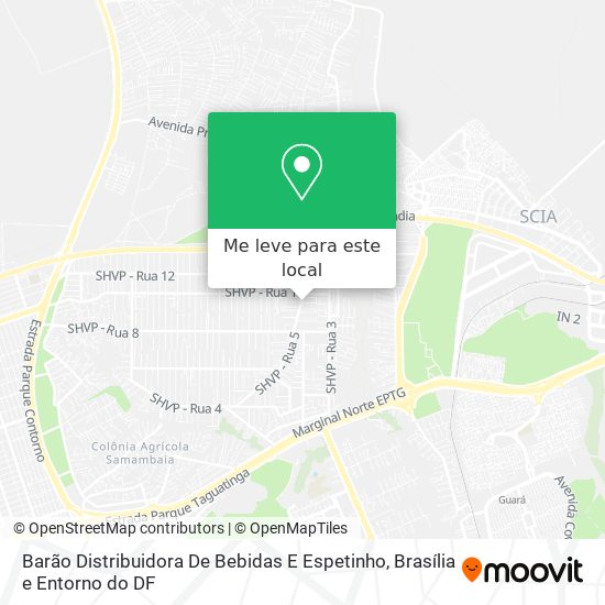 Barão Distribuidora De Bebidas E Espetinho mapa