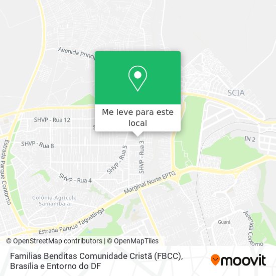 Familias Benditas Comunidade Cristã (FBCC) mapa