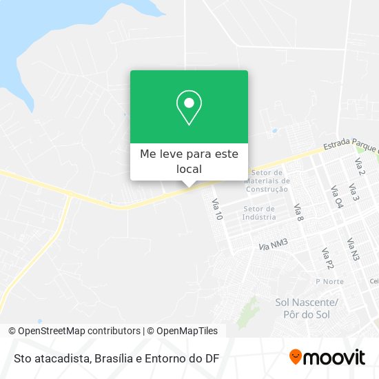 Sto atacadista mapa