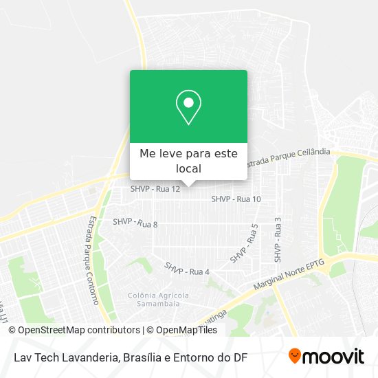 Lav Tech Lavanderia mapa