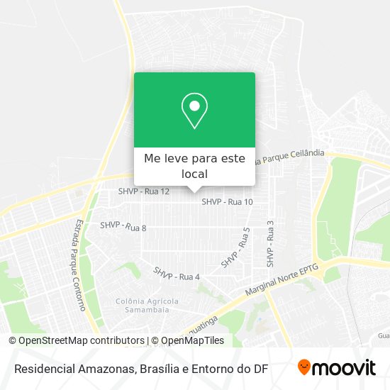 Residencial Amazonas mapa
