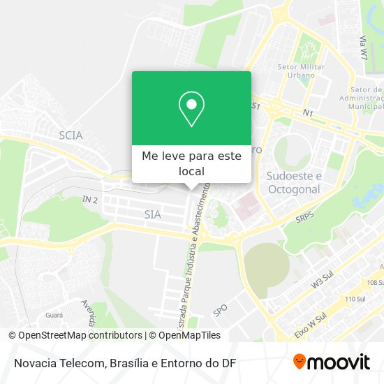 Novacia Telecom mapa