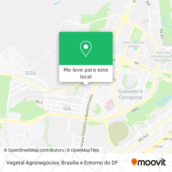 Vegetal Agronegócios mapa
