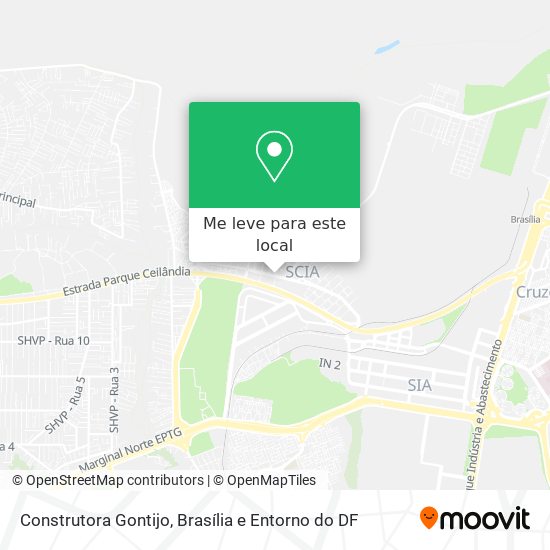 Construtora Gontijo mapa