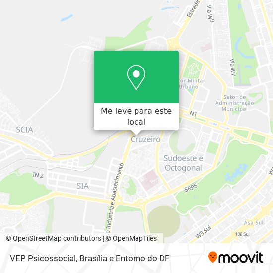 VEP Psicossocial mapa
