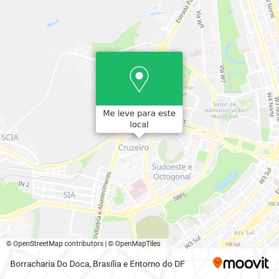 Borracharia Do Doca mapa