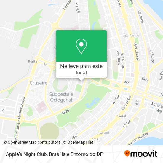 Apple's Night Club mapa