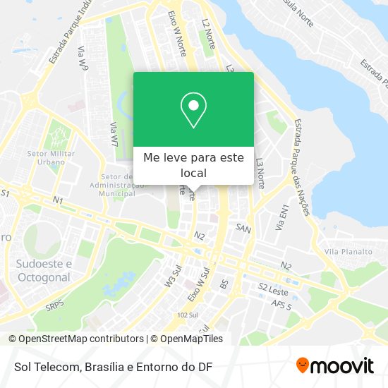 Sol Telecom mapa