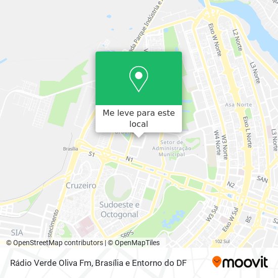 Rádio Verde Oliva Fm mapa