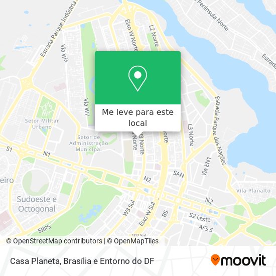 Casa Planeta mapa