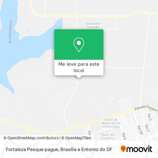 Fortaleza Pesque-pague mapa