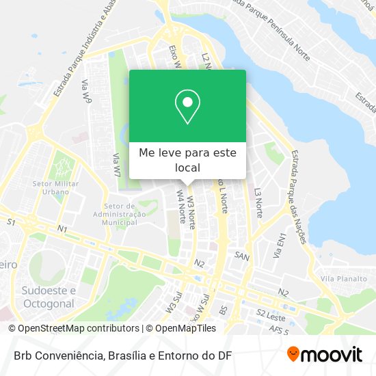 Brb Conveniência mapa