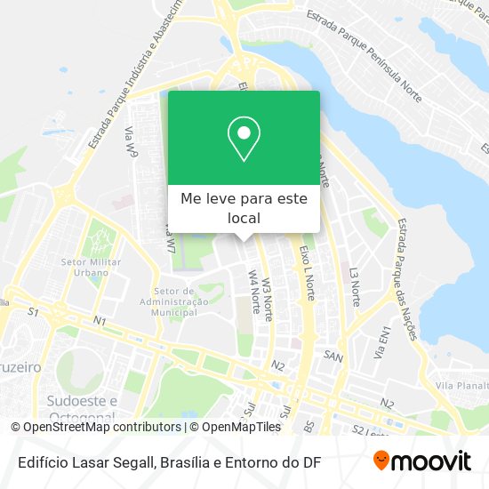 Edifício Lasar Segall mapa