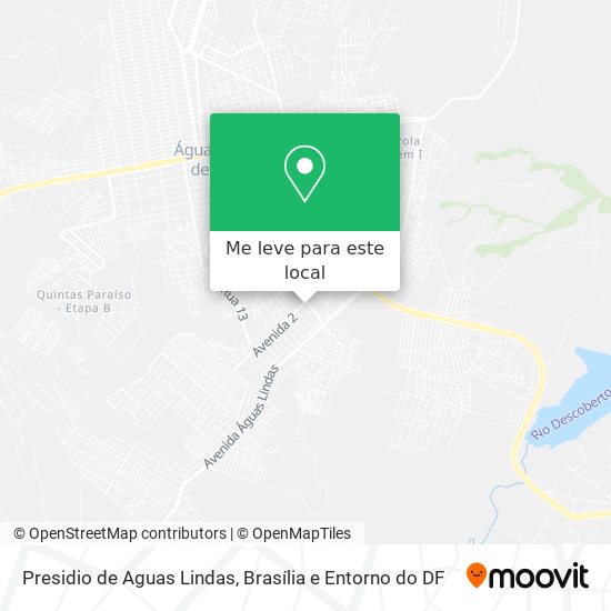 Presidio de Aguas Lindas mapa