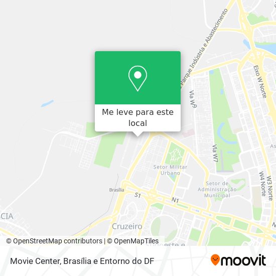 Movie Center mapa