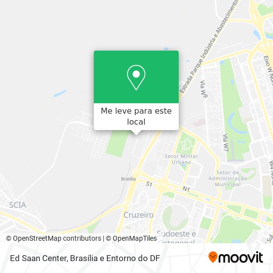 Ed Saan Center mapa