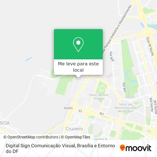 Digital Sign Comunicação Visual mapa