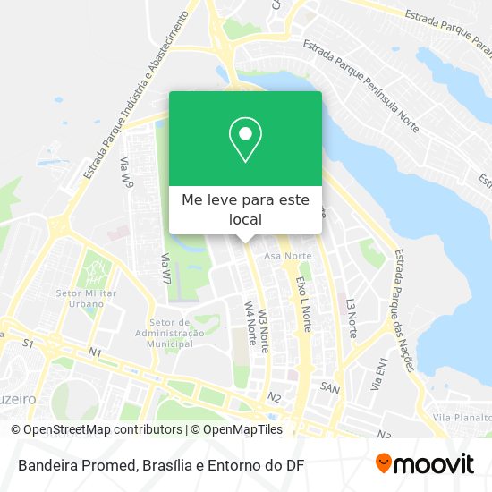Bandeira Promed mapa