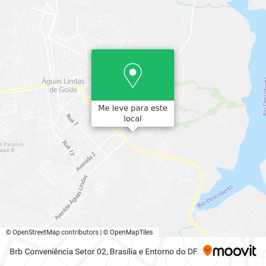 Brb Conveniência Setor 02 mapa
