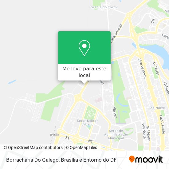 Borracharia Do Galego mapa