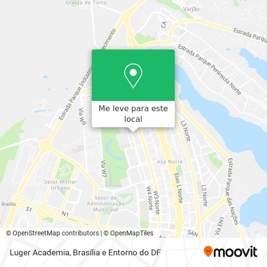 Luger Academia mapa