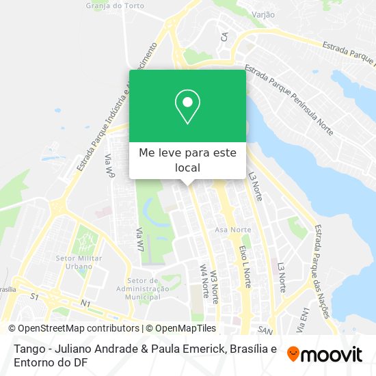 Tango - Juliano Andrade & Paula Emerick mapa