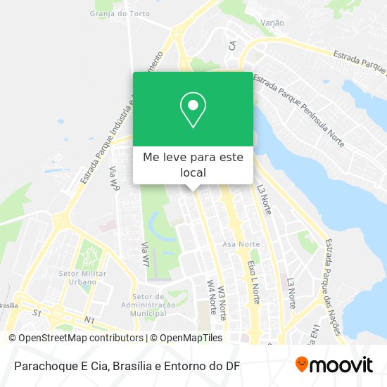 Parachoque E Cia mapa