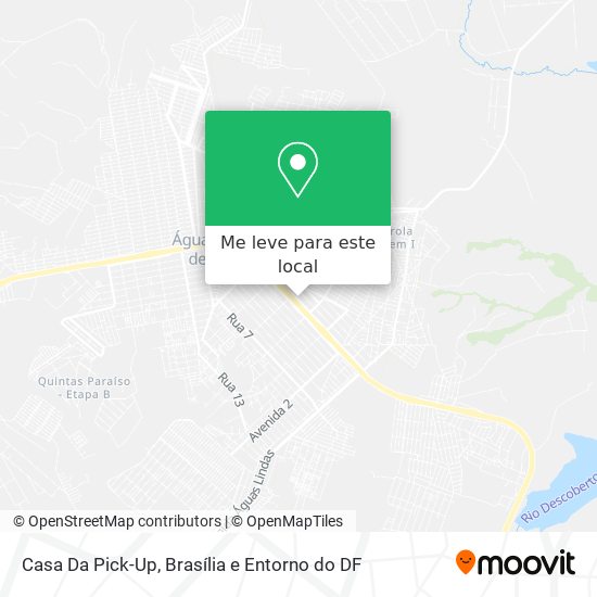 Casa Da Pick-Up mapa