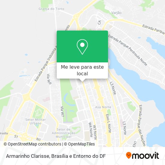 Armarinho Clarisse mapa