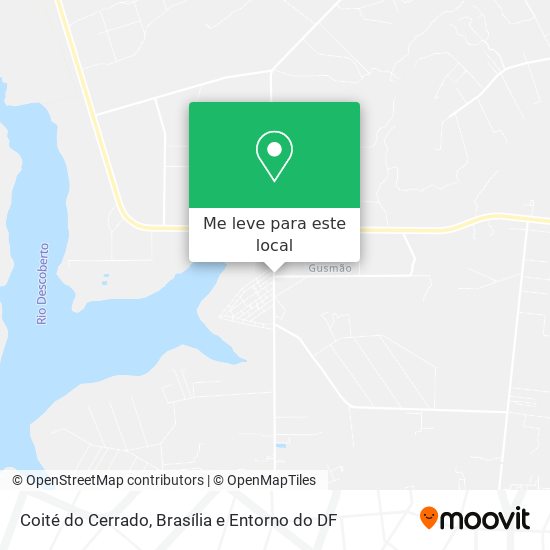 Coité do Cerrado mapa