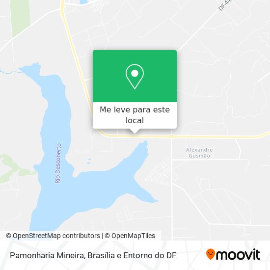 Pamonharia Mineira mapa