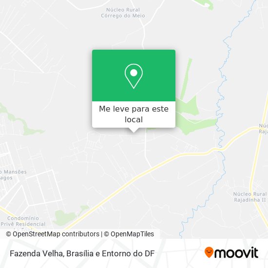 Fazenda Velha mapa