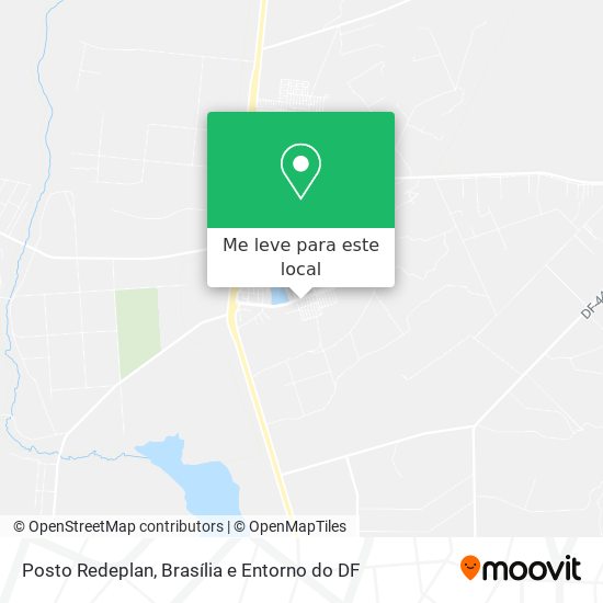 Posto Redeplan mapa