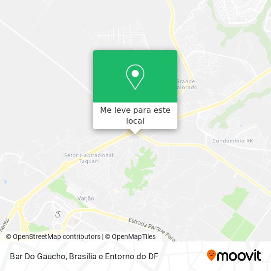 Bar Do Gaucho mapa
