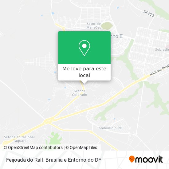 Feijoada do Ralf mapa