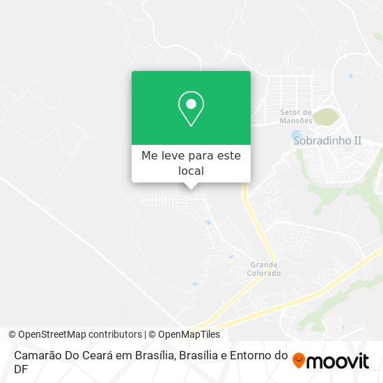 Camarão Do Ceará em Brasília mapa