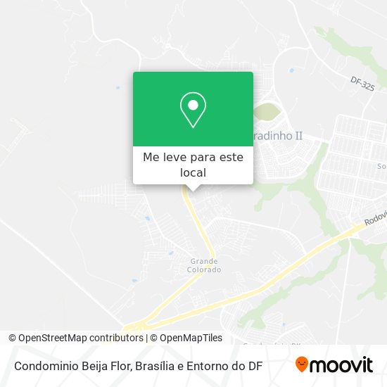 Condominio Beija Flor mapa