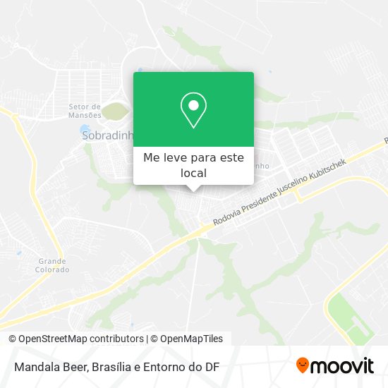 Mandala Beer mapa