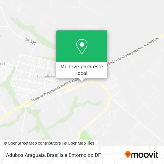 Adubos Araguaia mapa
