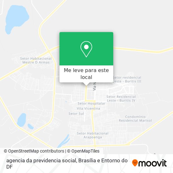 agencia da previdencia social mapa