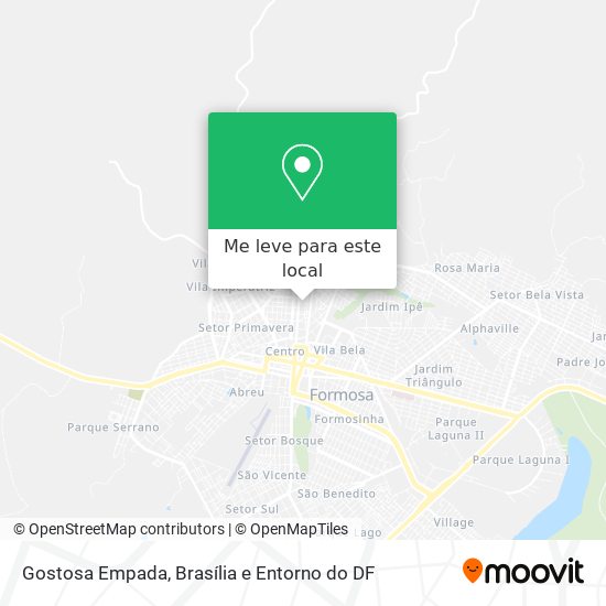 Gostosa Empada mapa
