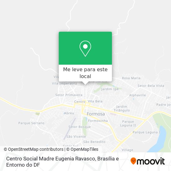 Centro Social Madre Eugenia Ravasco mapa