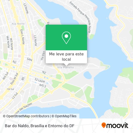 Bar do Naldo mapa