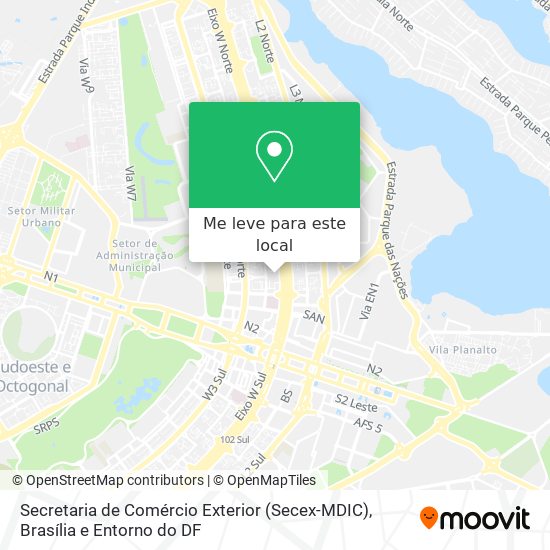Secretaria de Comércio Exterior (Secex-MDIC) mapa