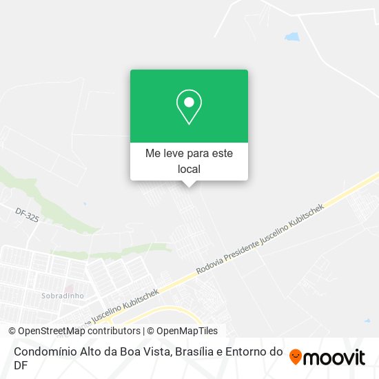 Condomínio Alto da Boa Vista mapa