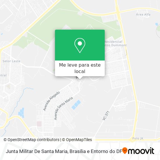 Junta Militar De Santa Maria mapa